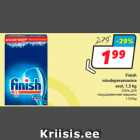 Allahindlus - Finish
nõudepesumasina
 sool, 1,5 kg