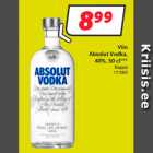 Viin
Absolut Vodka,
40%, 50 cl***