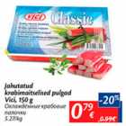 Allahindlus - Jahutatud krabimaitselised pulgad Vici, 150 g