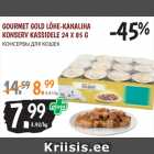 Allahindlus - GOURMET GOLD LÕHE-KANALIHA
KONSERV KASSIDELE 24 X 85 G