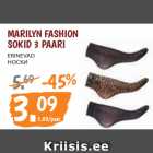 MARILYN FASHION
SOKID 3 PAARI