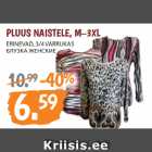 PLUUS NAISTELE, M–3XL
