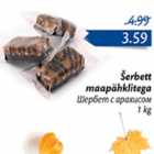 Šerbett maapähklitega