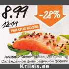 Allahindlus - Jahutatud vikerforellifilee, vaakumis, kg