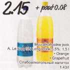 Allahindlus - Muu alkohoolne jook A.Le Cog GN Long Drink 5,5%, 1,5 l