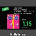 LIBRESSE PESUKAITSMED NORMAL DUO 2 x 20 TK