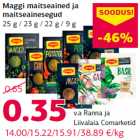 Allahindlus - Maggi maitseained ja
maitseainesegud