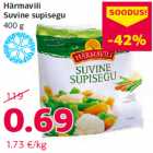 Härmavili
Suvine supisegu
400 g