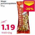 Mogyi
pistaatsiapähklid
60 g