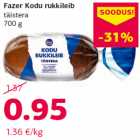 Fazer Kodu rukkileib