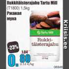 Rukkitäisterajahu Tartu Mill