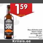 Allahindlus - Muu alkohoolne Stone`s Ginger Joe Ginger Beer