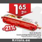 Allahindlus - Maks & Moorits Gouda juustuga keeduvorst, 500 g