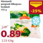 Морковь-цветная капуста брокколи
400 г