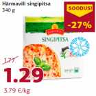 Allahindlus - Härmavili singipitsa
340 g