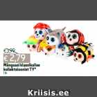 Mänguasi klassikalise
kollektsioonist TY*
1 tk