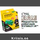 Mänguasi tee ise
puidust masin
M STANLEY JR**
1 tk