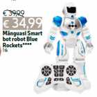 Магазин:Hüper Rimi,Скидка:Игрушка Smart
бот-робот синий
Ракеты ****
1 шт.