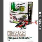 Магазин:Hüper Rimi,Скидка:Игрушечный вертолет *
1 шт.