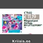 Mänguasi poni
2in1 kuju
MY LITTLE PONY*
1 tk
