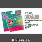 Mänguasi loomake
paaris
LITTLEST PET
SHOP*
1 tk