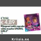 Allahindlus - Mänguasi nukk cupcake
väike maailm SPARKL
GIRLZ*
1 tk