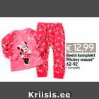 Allahindlus - Beebi komplekt
Mickey mouse*
62-92
1 komplekt