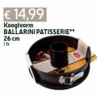 Allahindlus - Koogivorm
BALLARINI PATISSERIE**
26 cm
1 tk