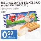BEL CHEEZ DIPPERS BEL KÕRSIKUD MÄÄRDEJUUSTUGA 35 G