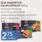 Allahindlus - ESVA PANEERITUD KALAFILEEPALAD 400 G