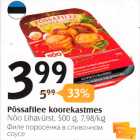 Põssafilee koorekastmes