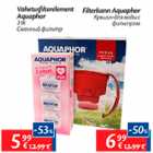 Vahetusfilterelement Aquaphor 3 tk - 5,99; Filterkann Aquaphor - 6,99
