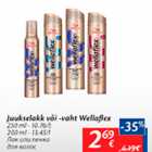 Juukselakk või -vaht Wellaflex