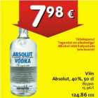 Allahindlus - Viin Absolut