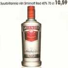 Suurbritannia viin Smirnoff Red