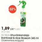 Allahindlus - Air Wick õhuvärkkendaja Rainforest & Aloe Blossom