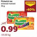 Pickwick tee erinevad maitsed 30 g