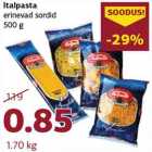 Italpasta erinevad sordid 500 g