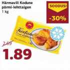 Allahindlus - Härmavili Kodune pärmi-lehttaigen 1 kg