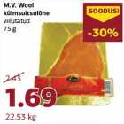 M.V. Wool külmsuitsulõhe viilutatud 75 g