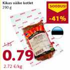 Allahindlus - Kikas väike kotlet
290 g