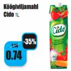 Köögiviljamahl
Cido 1L 