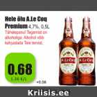 Светлое пиво A. Le Coq