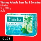 Allahindlus - Tükiseep Naturals Green Tea & Cucumber