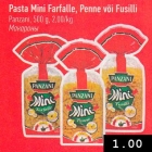 Allahindlus - Pasta Mini Farfalle, Penne või Fusilli