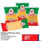 Makaronid Presto, 400 g