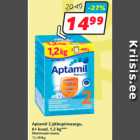 Allahindlus - Aptamil 2 jätkupiimasegu,
6+ kuud, 1,2 kg***