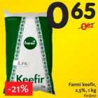 Allahindlus - Farmi keefir,
2,5%, 1 kg