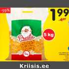 Allahindlus - Tartu Mill Presto
makaronid, 5 kg