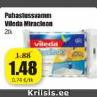 Puhastusvamm Vileda Miraclean 2 tk